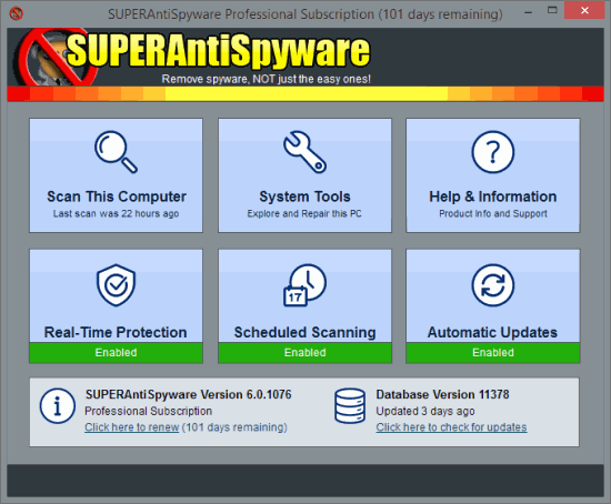 Скачать бесплатно SUPERAntiSpyware