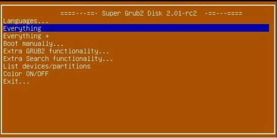 Скачать бесплатно Super Grub2 Disk
