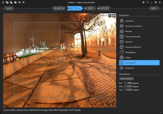 Microsoft Image Composite Editor программа для создания панорамных изображений