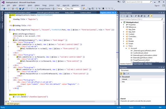 Microsoft Visual Studio 2013 Community бесплатная IDE для разработки